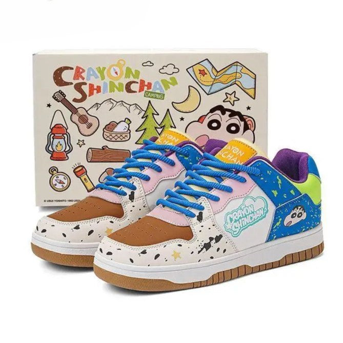 Crayon Shin-Chan Casual Sneakers Graffiti Leisure Fashion Board Sports Shoes