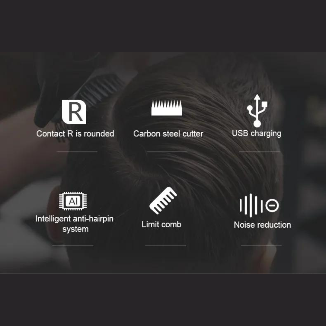 T9 Professional Wireless Electric Hair Clipper Bear Trimmer Digital Display for Men Barber Hair Beard Grooming Shaver Hair Cutting Machine