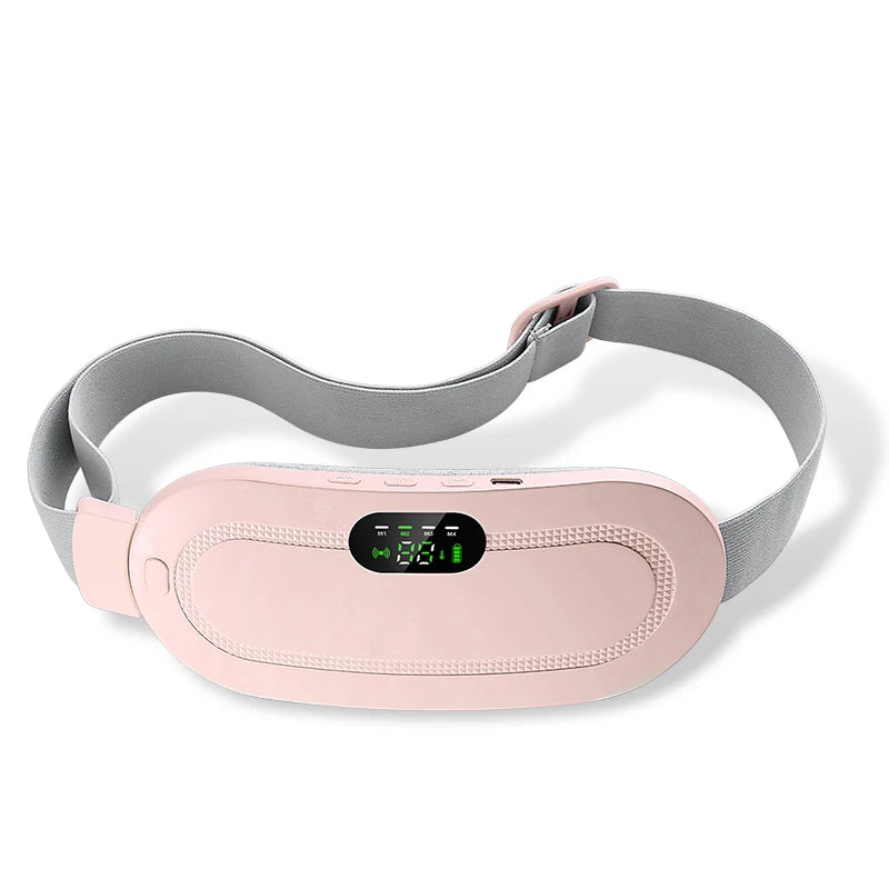 Menstrual Heating Self Massager Portable Stomach Warming Belt Thermal Massager Period Pain Relief
