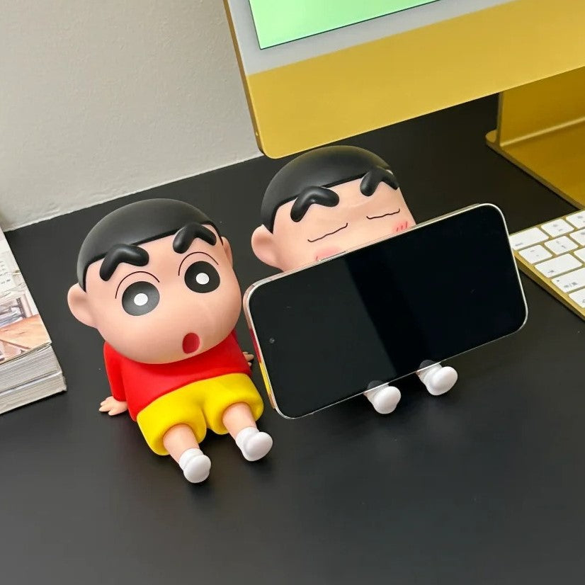 Crayon Shin-Chan 3D Action Figure Lazy Mobile Phone Holder / Stand