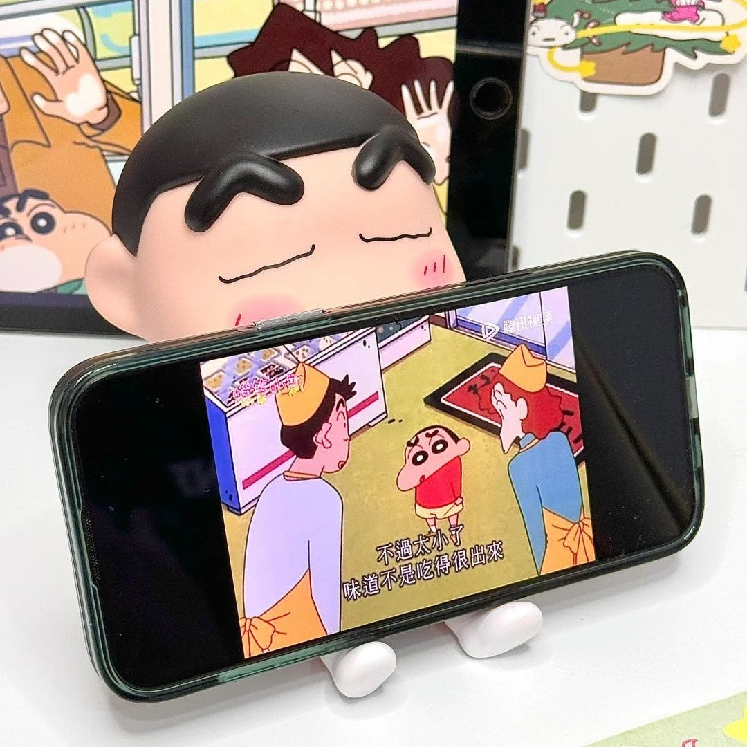Crayon Shin-Chan 3D Action Figure Lazy Mobile Phone Holder / Stand