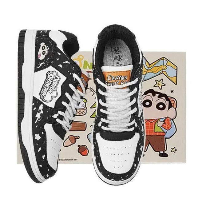 Crayon Shin-Chan Casual Sneakers Graffiti Leisure Fashion Board Sports Shoes