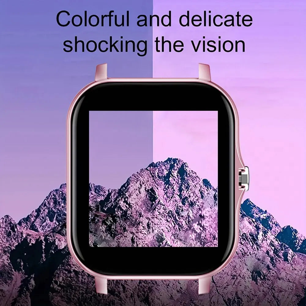 Smart Watch Android iOS Large 1.44'' Inch Color Screen Bluetooth Call Making Sleep Heart Rate Monitoring Sports Watch