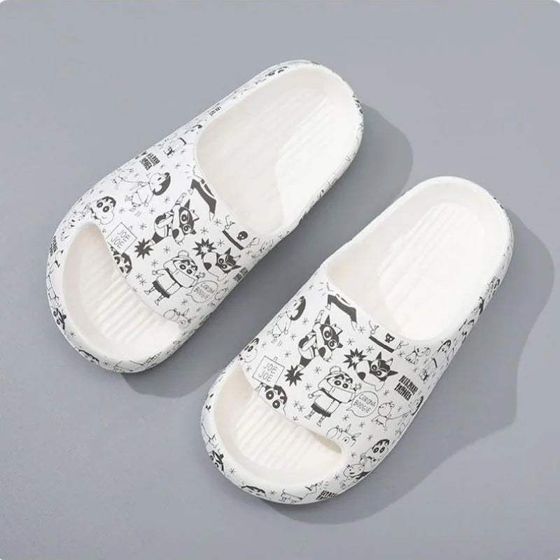 Crayon Shin-Chan Children's Summer Soft Sole Carefree Comfort Non-Slip Slippers