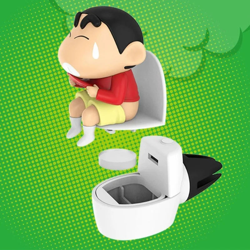 Crayon Shin-Chan & Anime Cartoon Car Air Freshener Indoor Air-conditioner Fragrance Diffuser