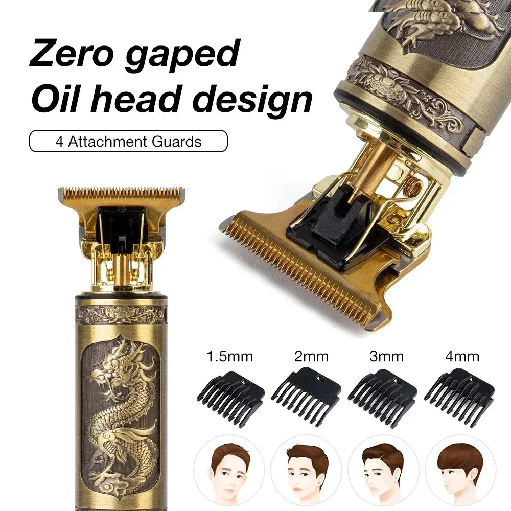 T9 Professional Wireless Electric Hair Clipper Bear Trimmer Digital Display for Men Barber Hair Beard Grooming Shaver Hair Cutting Machine
