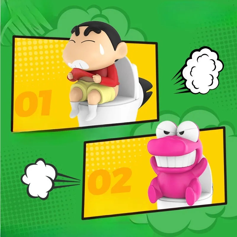 Crayon Shin-Chan & Anime Cartoon Car Air Freshener Indoor Air-conditioner Fragrance Diffuser