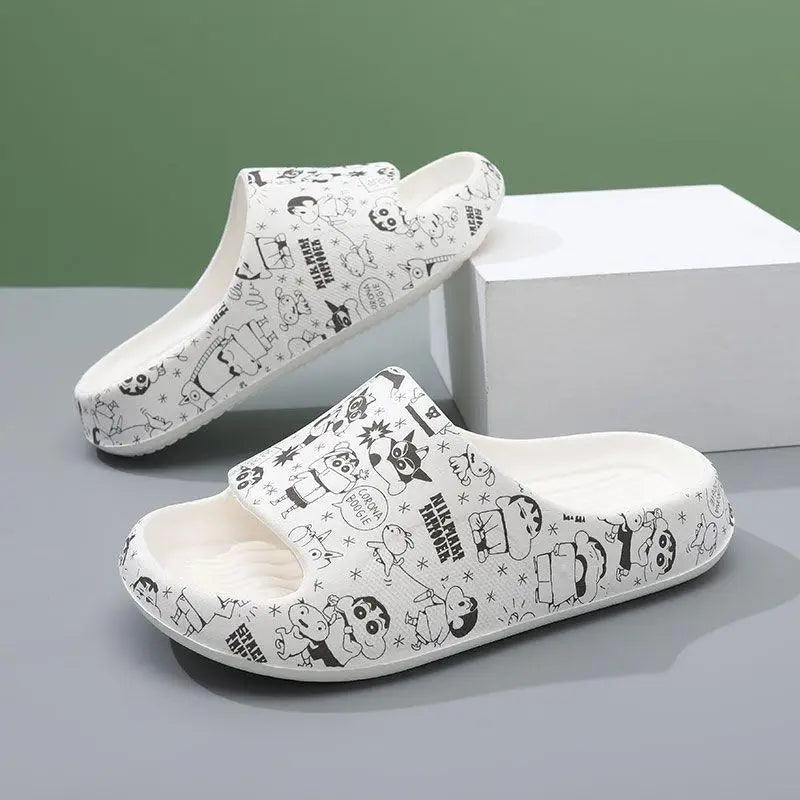 Crayon Shin-Chan Children's Summer Soft Sole Carefree Comfort Non-Slip Slippers