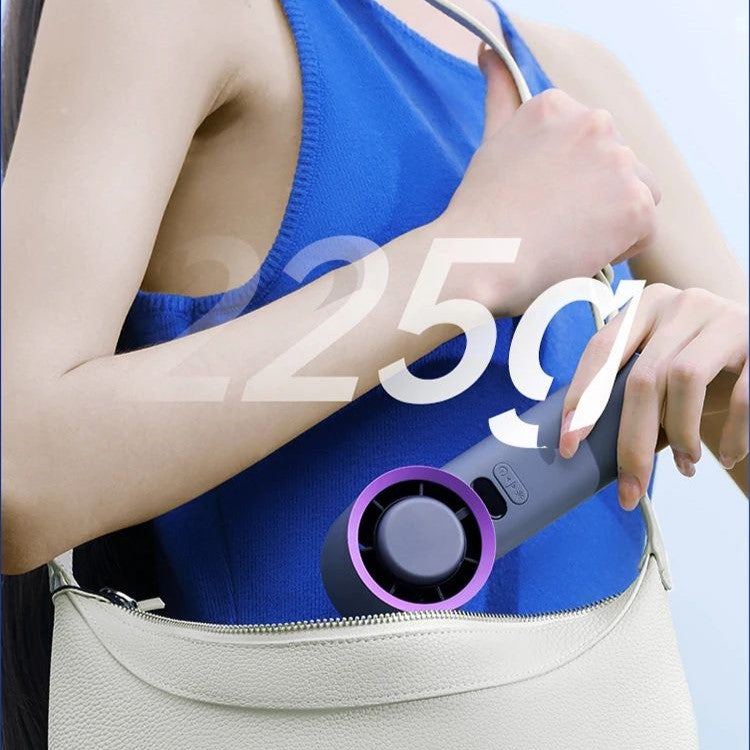 Ice Cooler Turbo Fan 100 Wind Speeds Adjustable Mini Portable Handheld Fan Electric Eyelash Fan