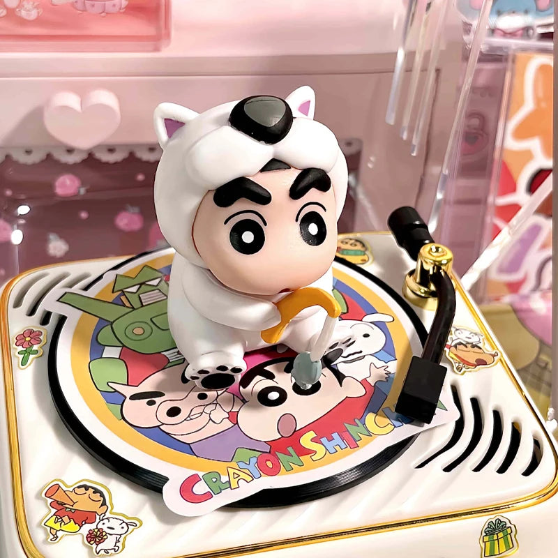 Crayon Shin-Chan Bluetooth Speaker Mobile Portable Mini Record Player