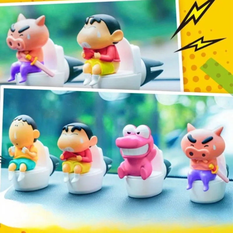 Crayon Shin-Chan & Anime Cartoon Car Air Freshener Indoor Air-conditioner Fragrance Diffuser