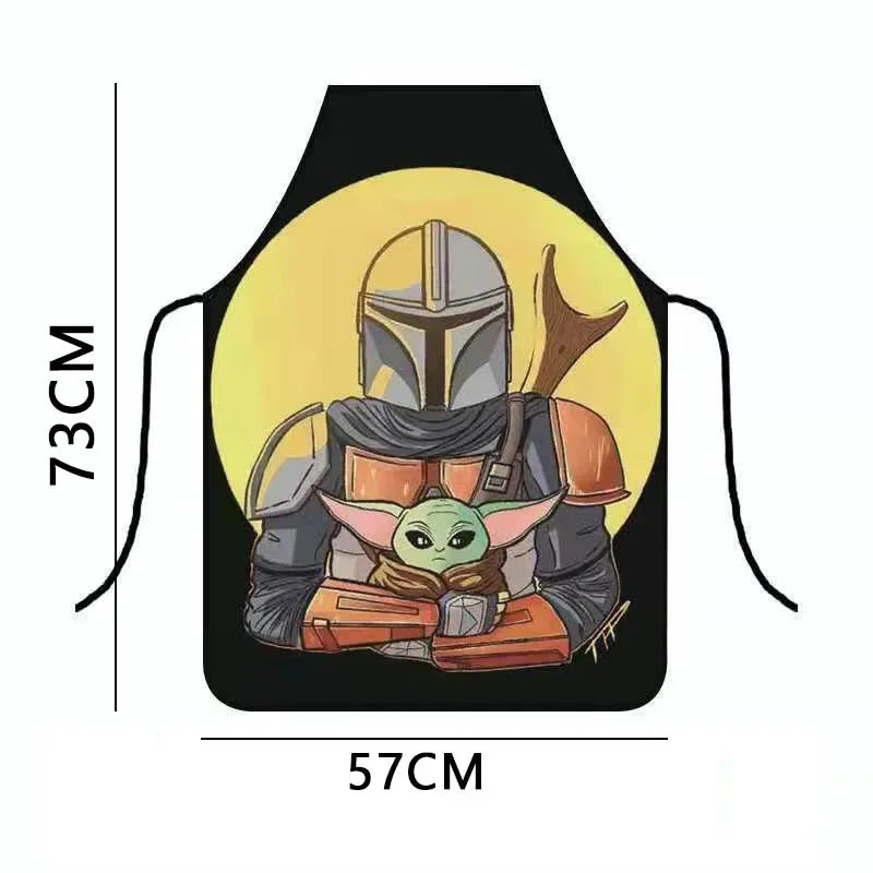 Movie Character Digital Print Kitchen Apron