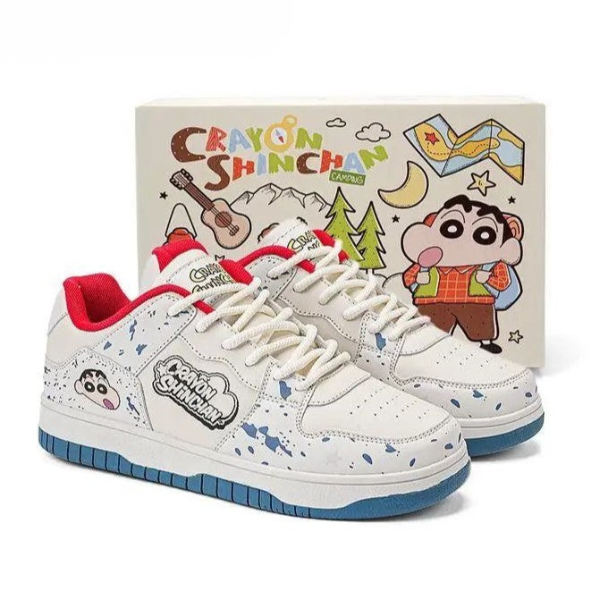 Crayon Shin-Chan Casual Sneakers Graffiti Leisure Fashion Board Sports Shoes