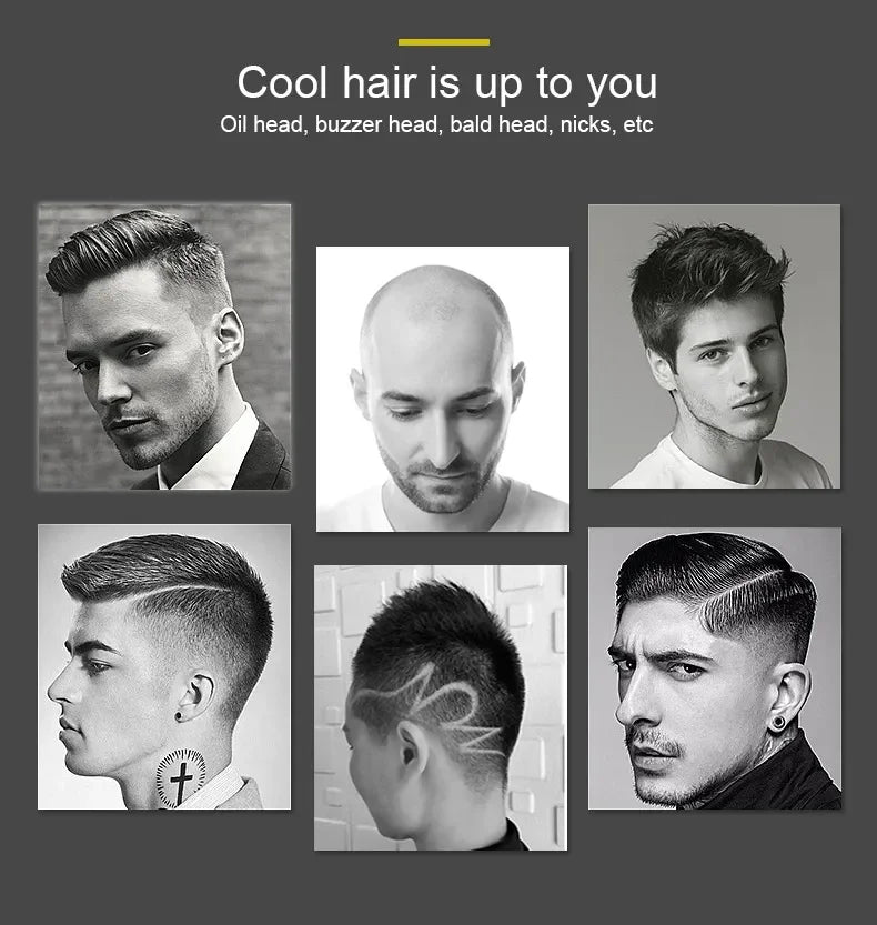 T9 Professional Wireless Electric Hair Clipper Bear Trimmer Digital Display for Men Barber Hair Beard Grooming Shaver Hair Cutting Machine
