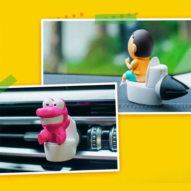 Crayon Shin-Chan & Anime Cartoon Car Air Freshener Indoor Air-conditioner Fragrance Diffuser