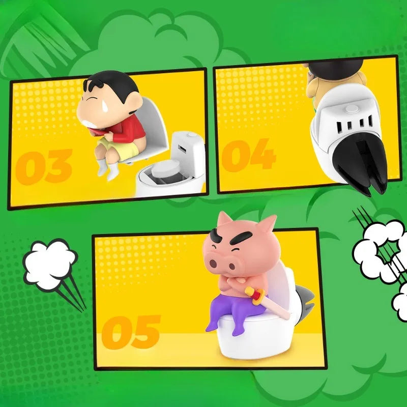 Crayon Shin-Chan & Anime Cartoon Car Air Freshener Indoor Air-conditioner Fragrance Diffuser