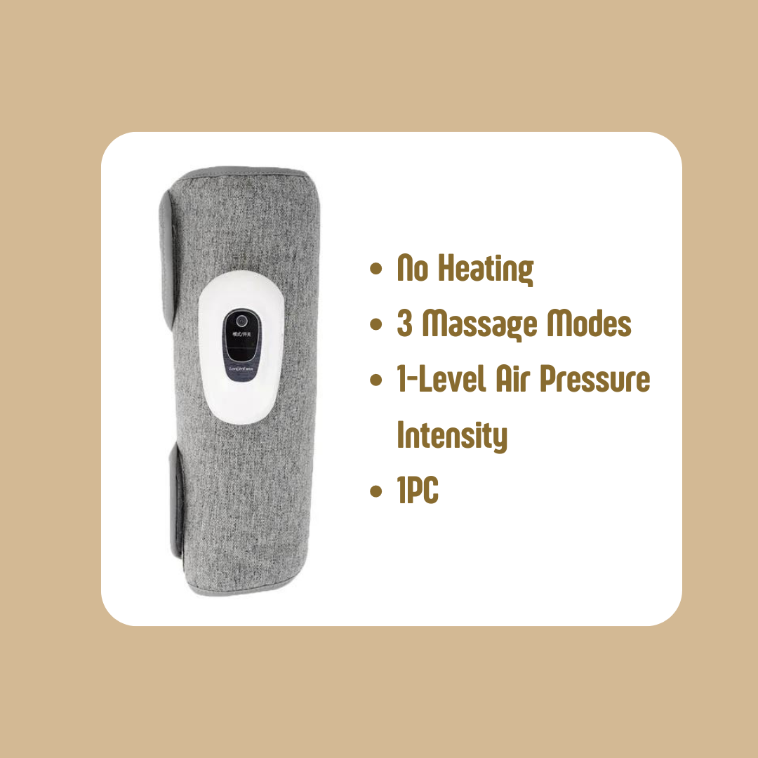 360° Air Pressure Wireless 3-Mode Calf Massager 3-Level Heating Leg Muscle Relaxation & Shaping