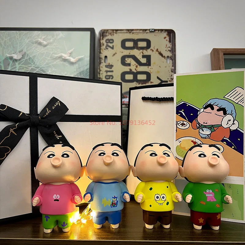 Crayon Shin-Chan Q Version Pursed Lip Figures