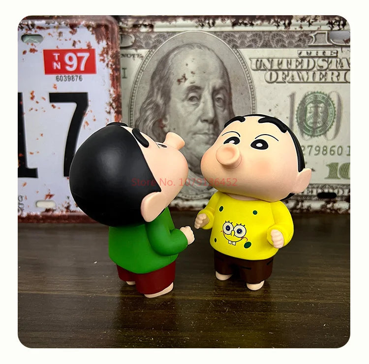 Crayon Shin-Chan Q Version Pursed Lip Figures