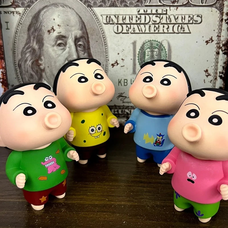 Crayon Shin-Chan Q Version Pursed Lip Figures