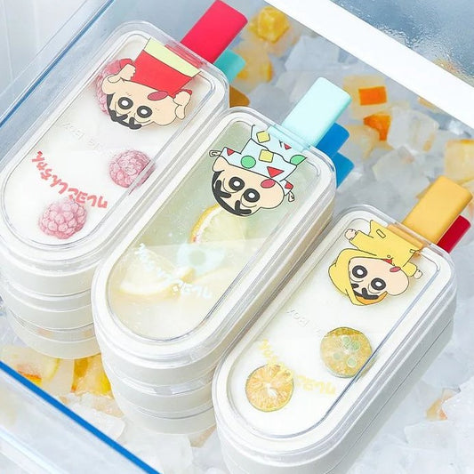 Crayon Shin-Chan Silicone Ice Cream Popsicle Ice Lolly Cream Maker Mold